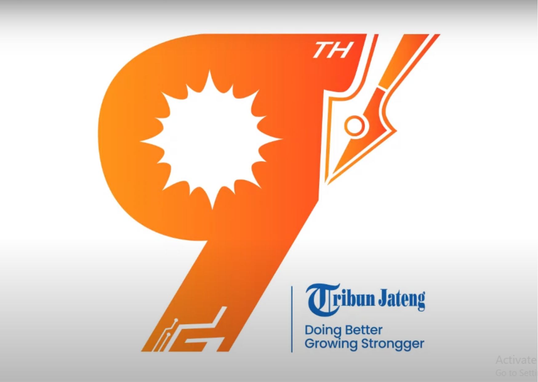 Tribun Jateng 9 Anniversary, Doing Better Growing Stronger