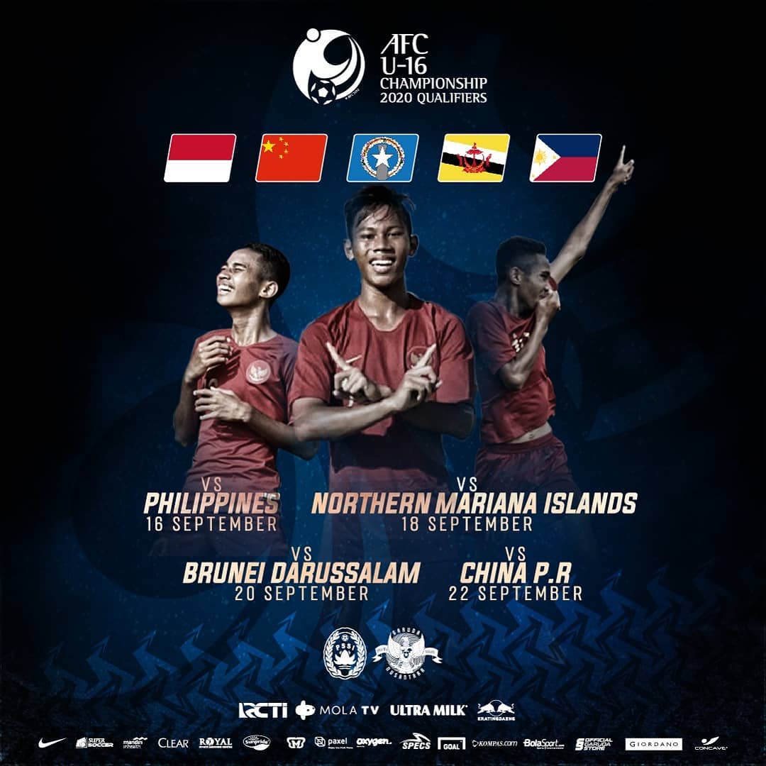 Usai libas Mariana Utara Timnas Indonesia U-16 Puncaki Klasemen