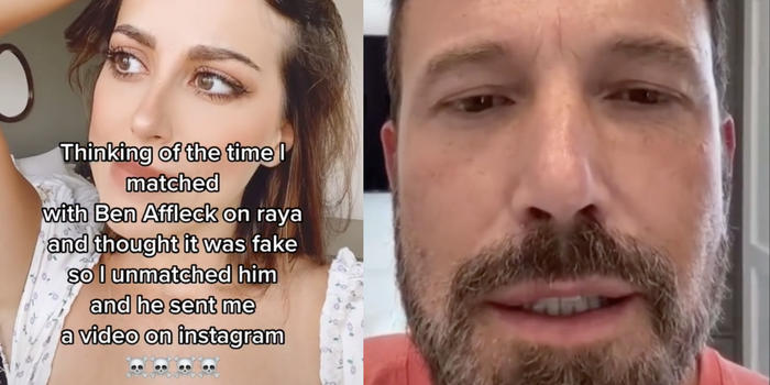 Viral di TIkTok, Ben Affleck mengirim video ke seorang wanita yang menolakknya di aplikasi kencan Raya