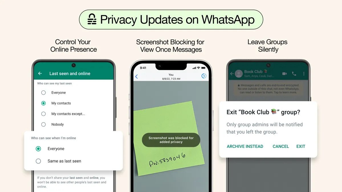 Yang Baru Dari WhatsApp, Meninggalkan Group Diam Diam