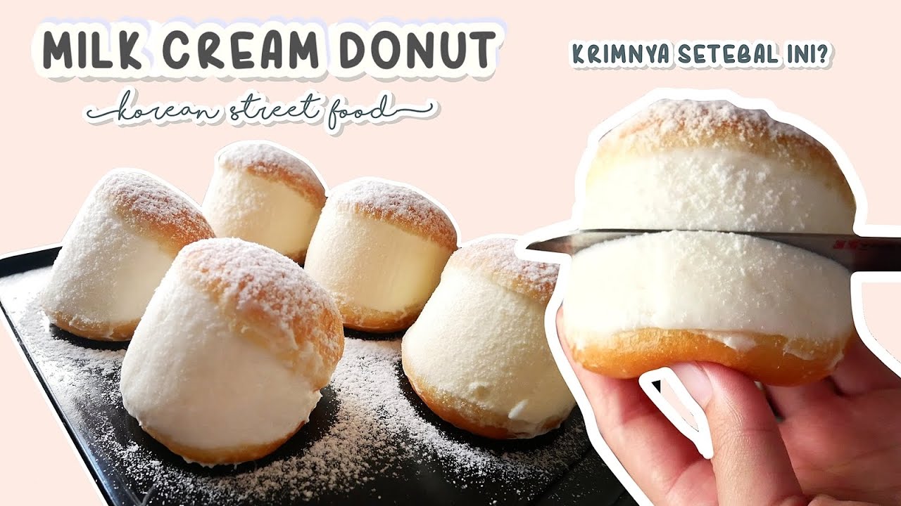 Yang Viral Dari Korea : Milk Cream Donuts